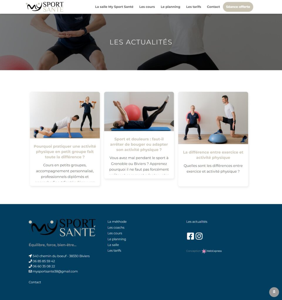 MY Sport Santé